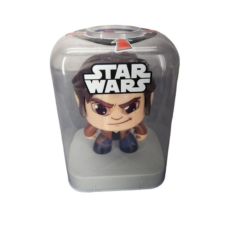 Mighty Muggs Han Solo A Star Wars Story Hasbro #10 Push n‎ Turn Has 3 faces